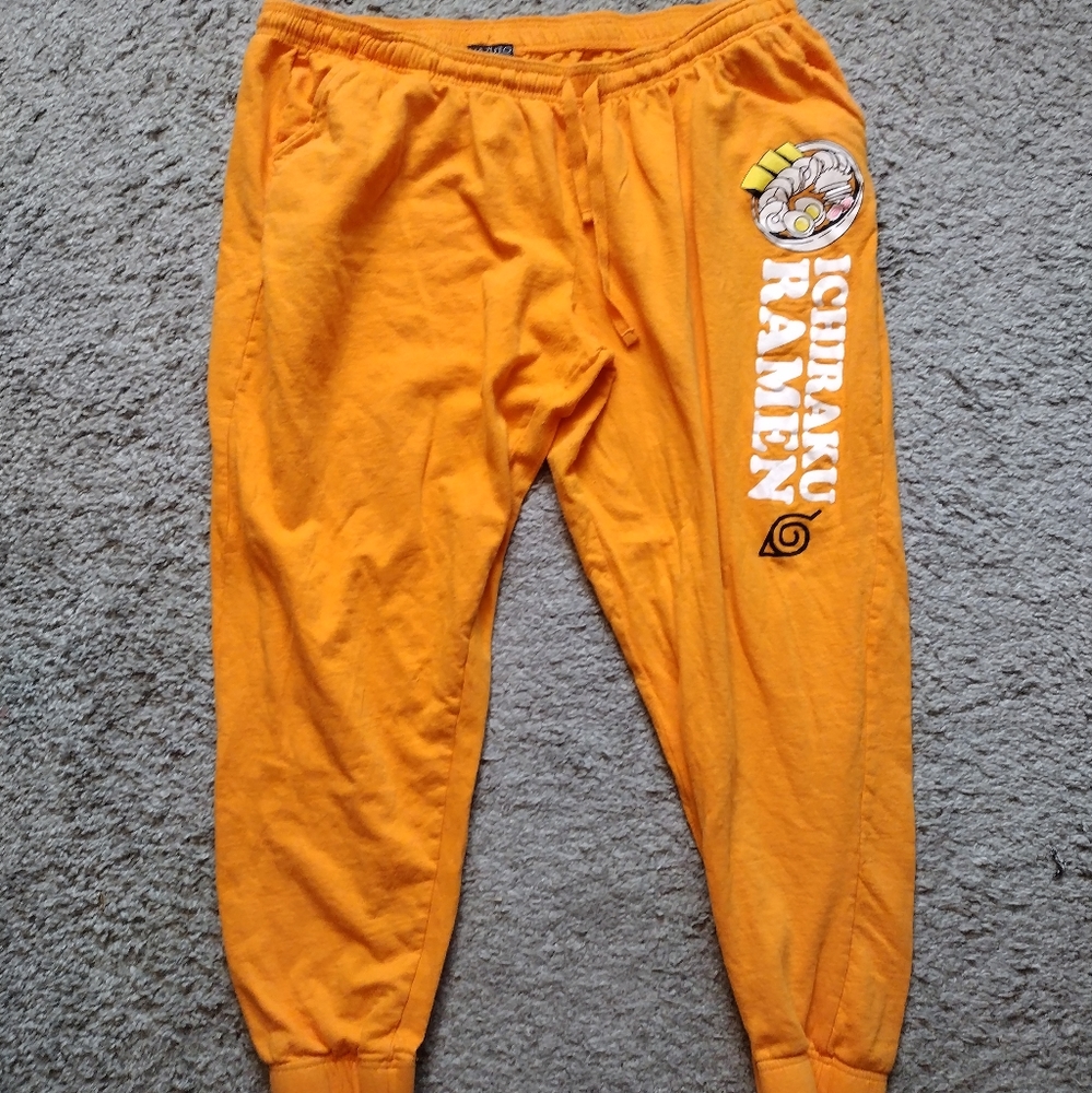 Naruto Ramen Orange Sweatpants